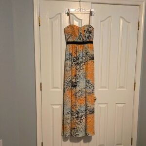 BCBGMaxAzria Strapless Formal Dress